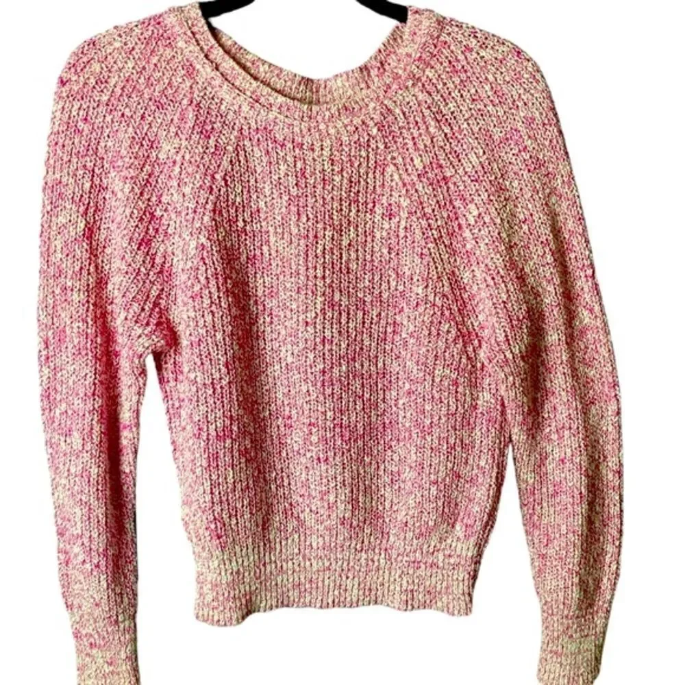 Free People Sweater Woman’s Size S Medium Weight Cotton Blend